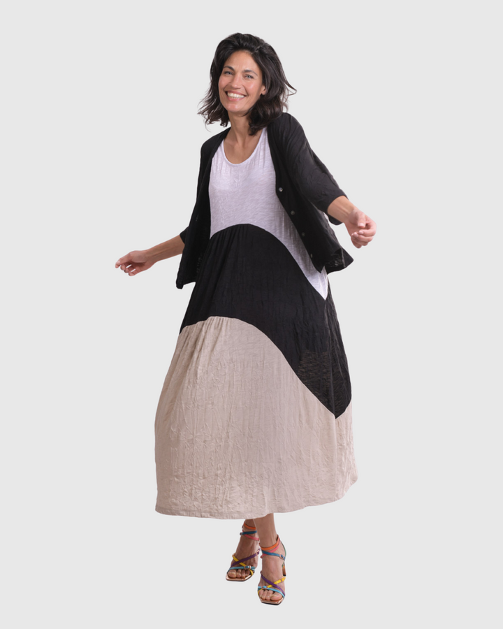 Breeze Crinkle Maxi Dress, Multi