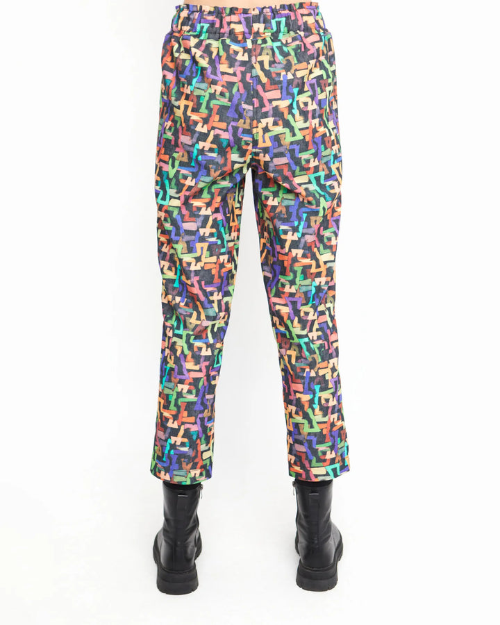 Ozai N Ku Crop Pants, Pink Joy