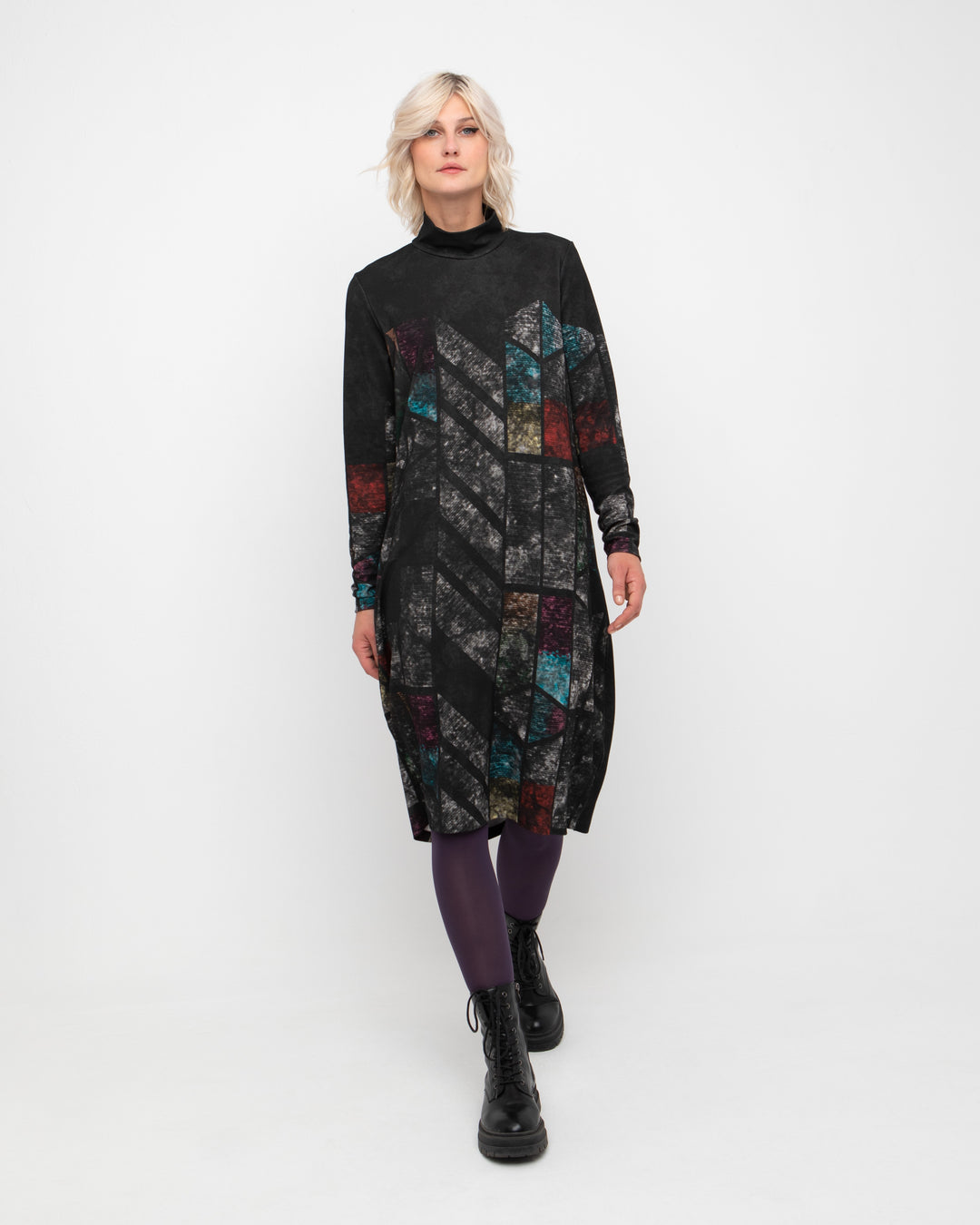 Ozai N Ku Geode Dress, Pavone
