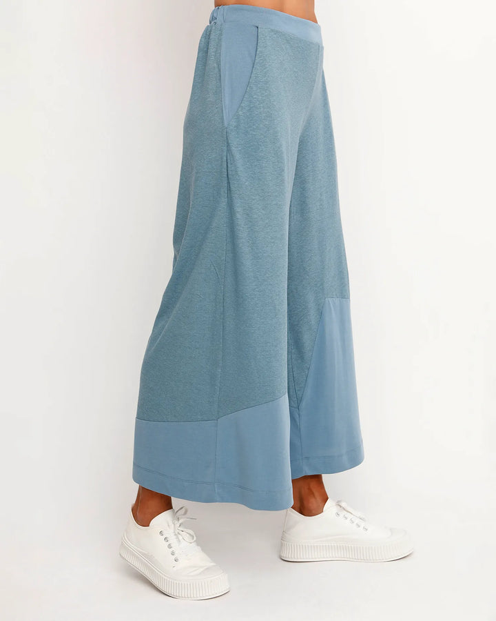 Ozai N Ku Cropped Wide Leg Pants, Azure