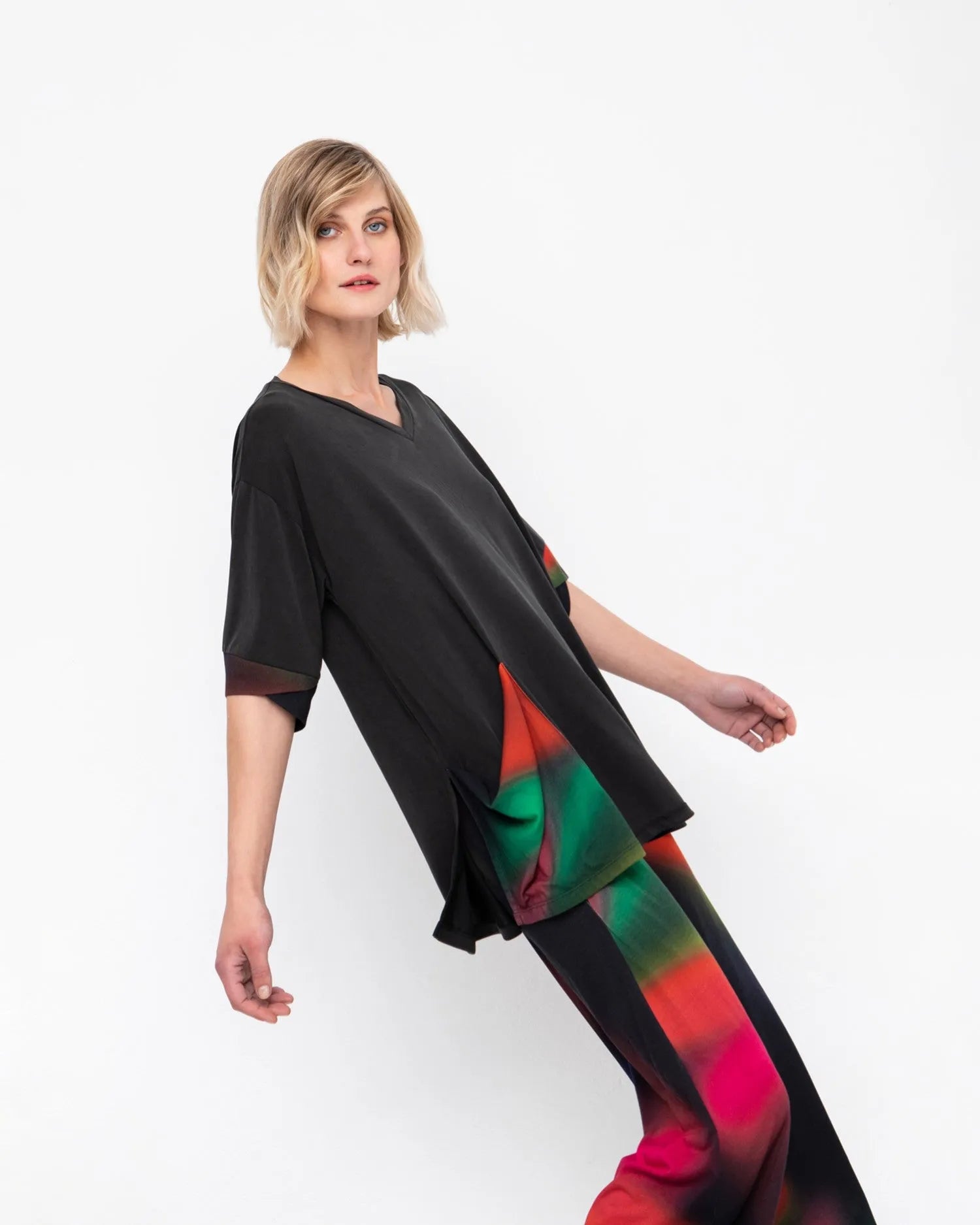 Ozai N Ku -  Bliss V-neck Top FINAL SALE ITEM main image 1