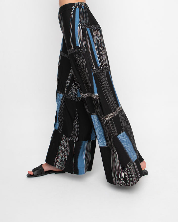 Ozai N Ku Tahiti Palazzo Pants, Blue