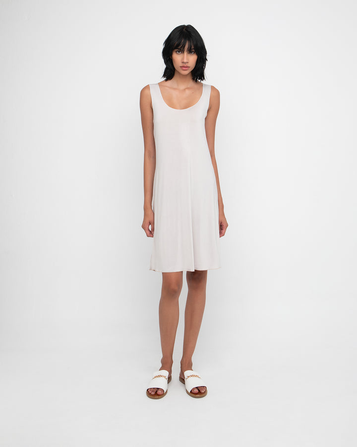 Ozai N Ku Slip Dress, Cream