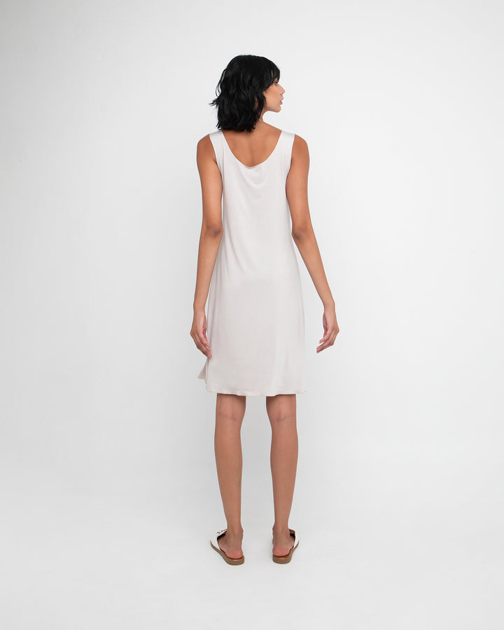 Ozai N Ku Slip Dress, Cream