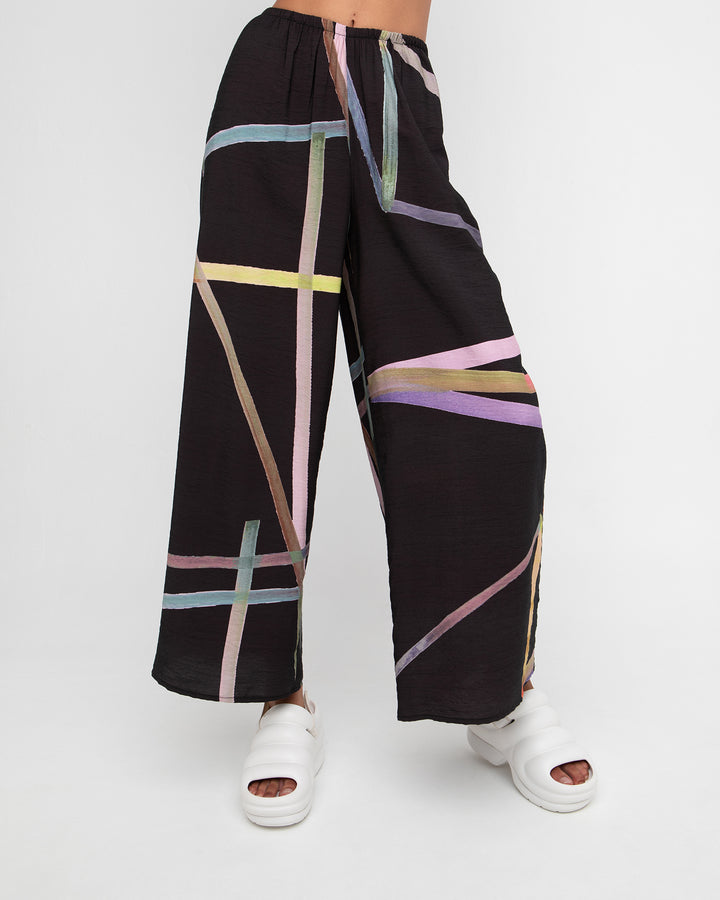 Ozai N Ku Lounge Pants, Trip Black