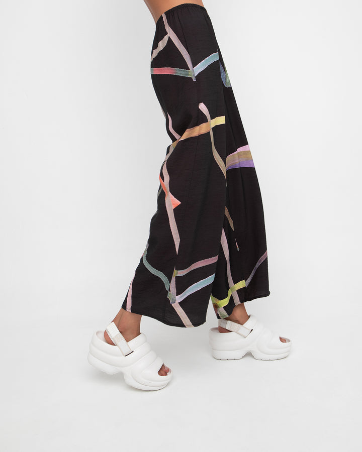 Ozai N Ku Lounge Pants, Trip Black