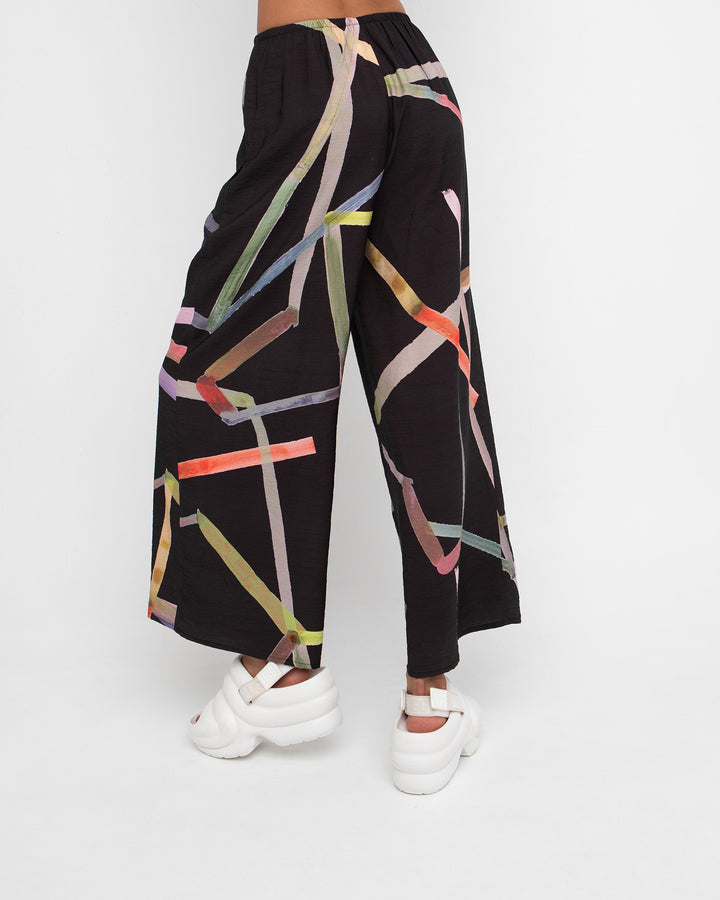Ozai N Ku Lounge Pants, Trip Black