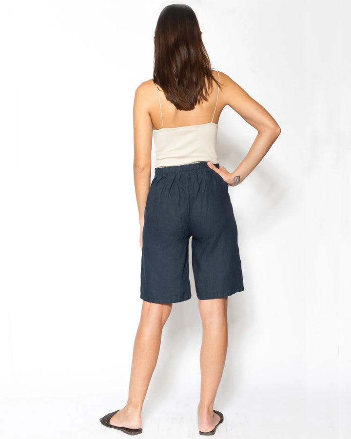 Blueberry Piazza Day Shorts, Navy