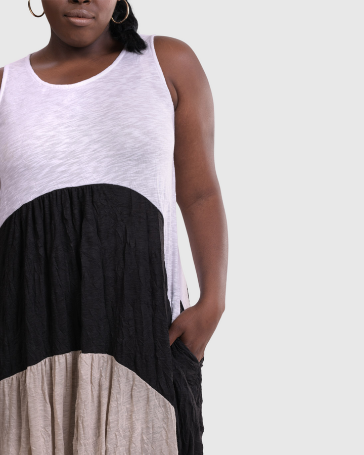 Breeze Crinkle Maxi Dress, Multi