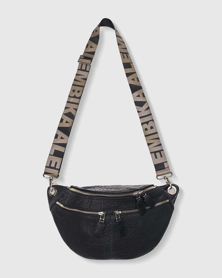 On-the-Go Large Sling Bag, Black