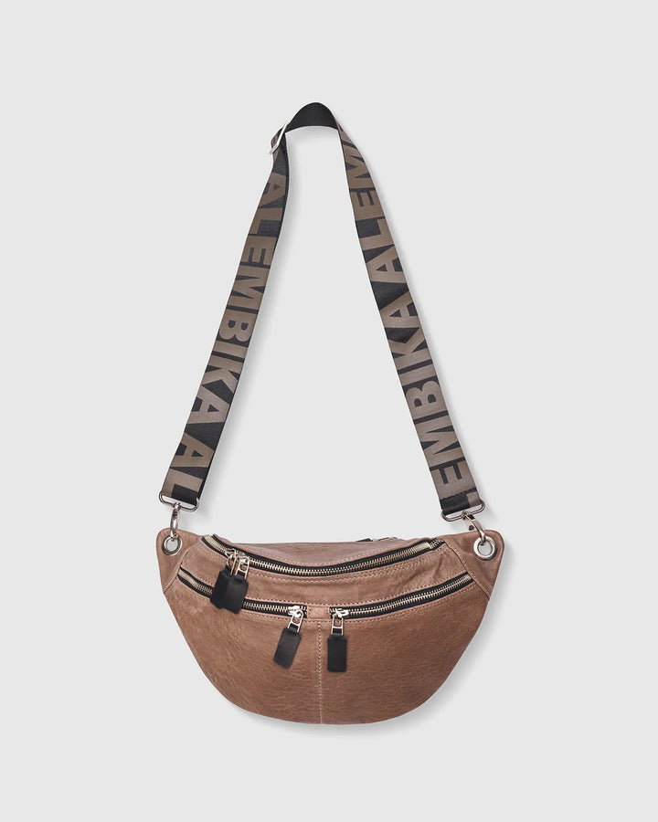 Crossbody Sling Bag, Wood