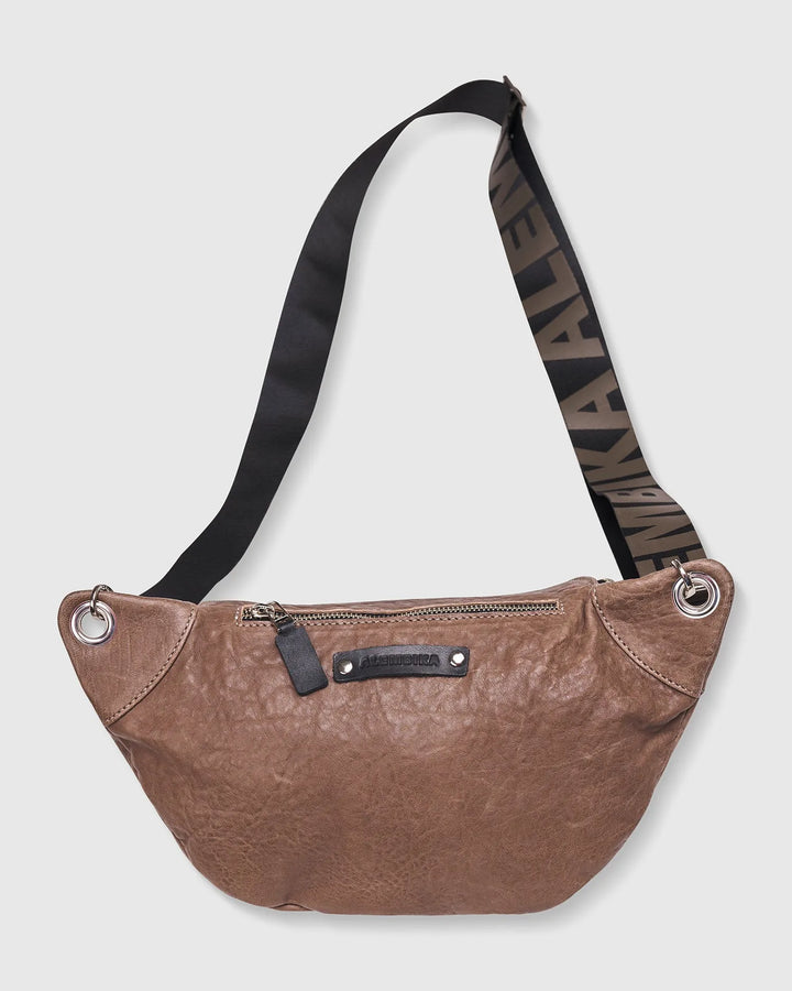 Crossbody Sling Bag, Wood