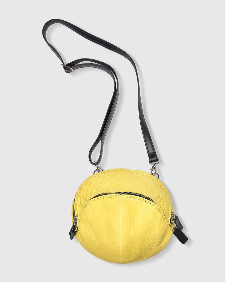 Circle Canteen Bag, Yellow