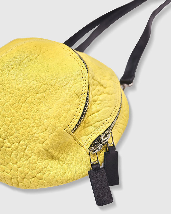 Circle Canteen Bag, Yellow