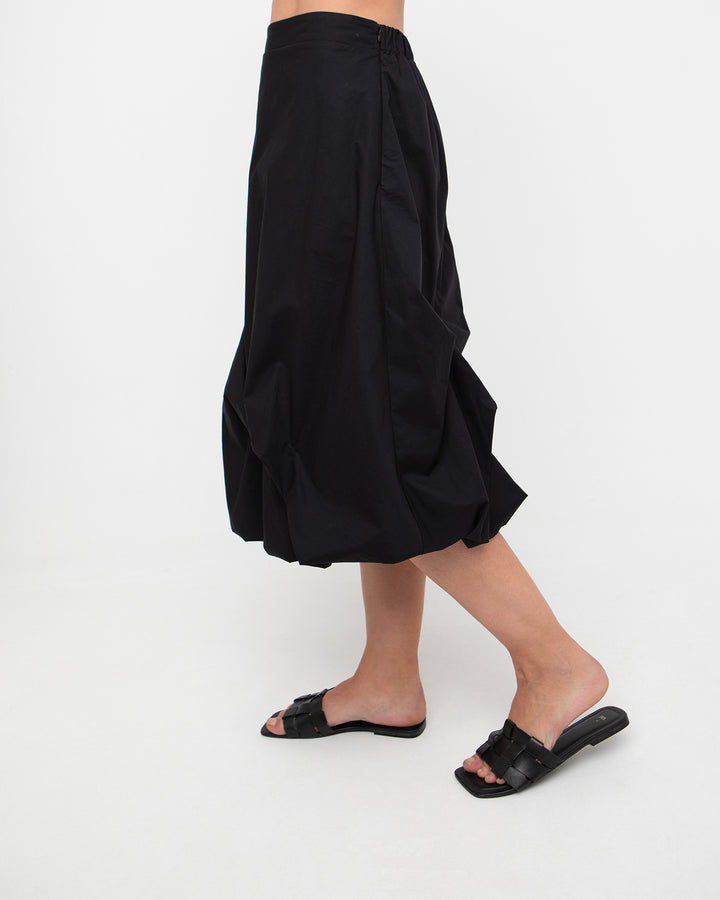 Ozai N Ku Cloud Cotton Skirt, Black