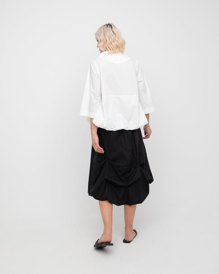 Ozai N Ku Cloud Cotton Skirt, Black