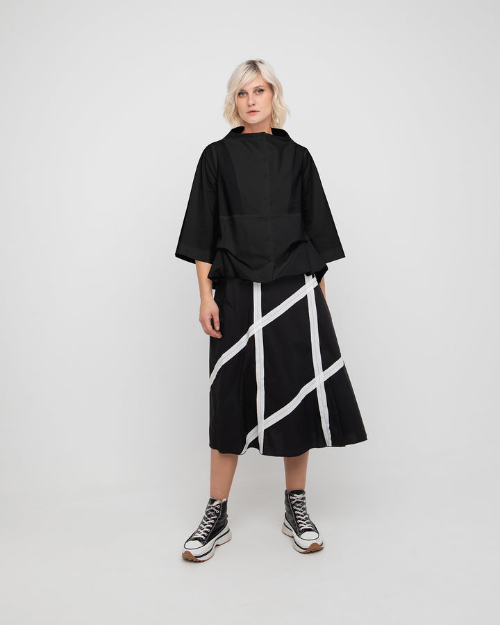 Ozai N Ku Cloud Top, Black