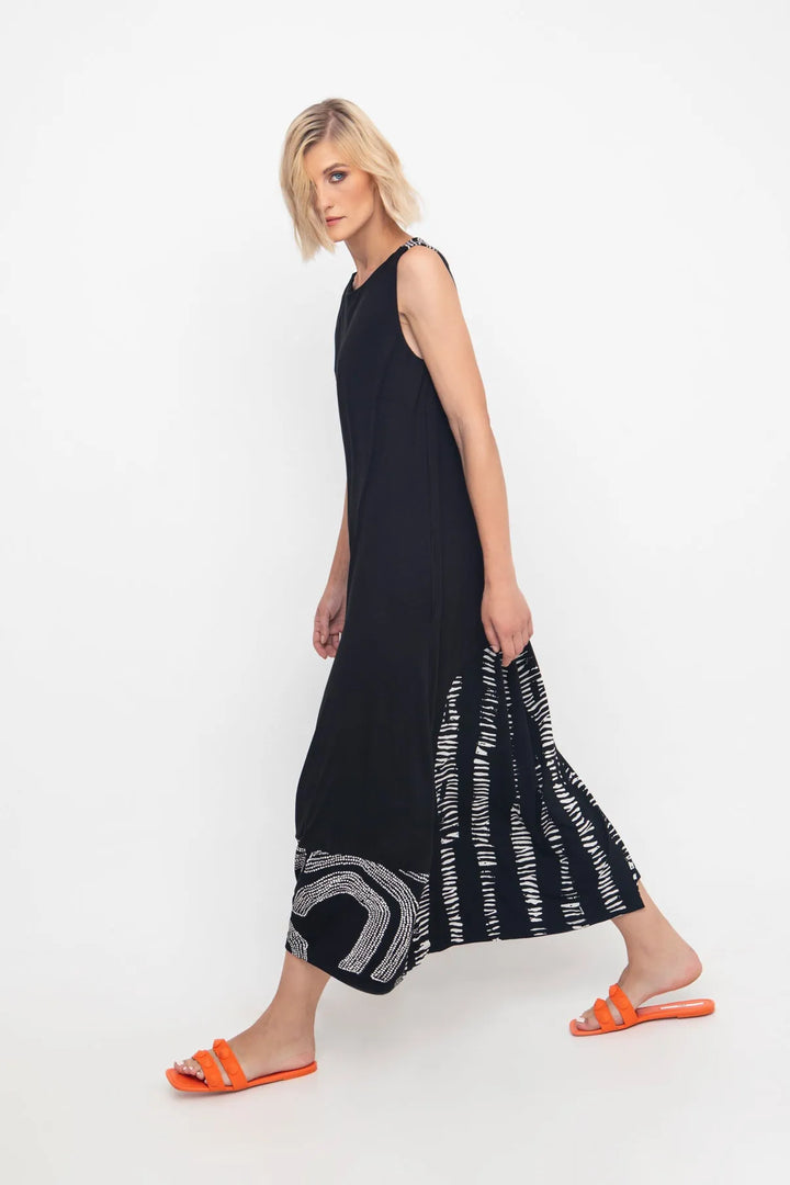 Ozai N Ku Bliss Sleeveless Maxi Dress, Black