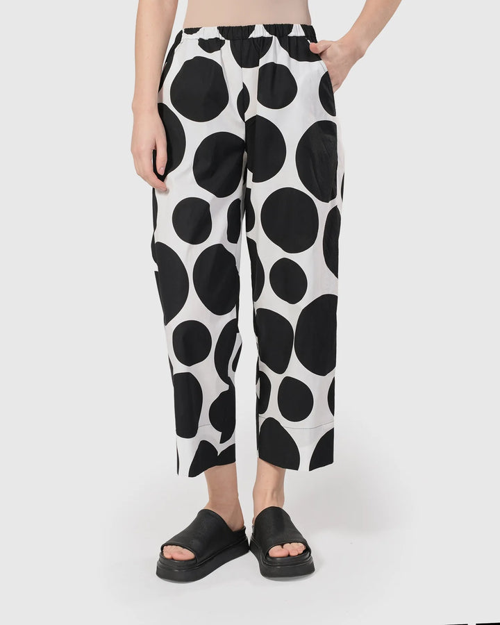 SOLO CROPPED PANTS, BUBBLES