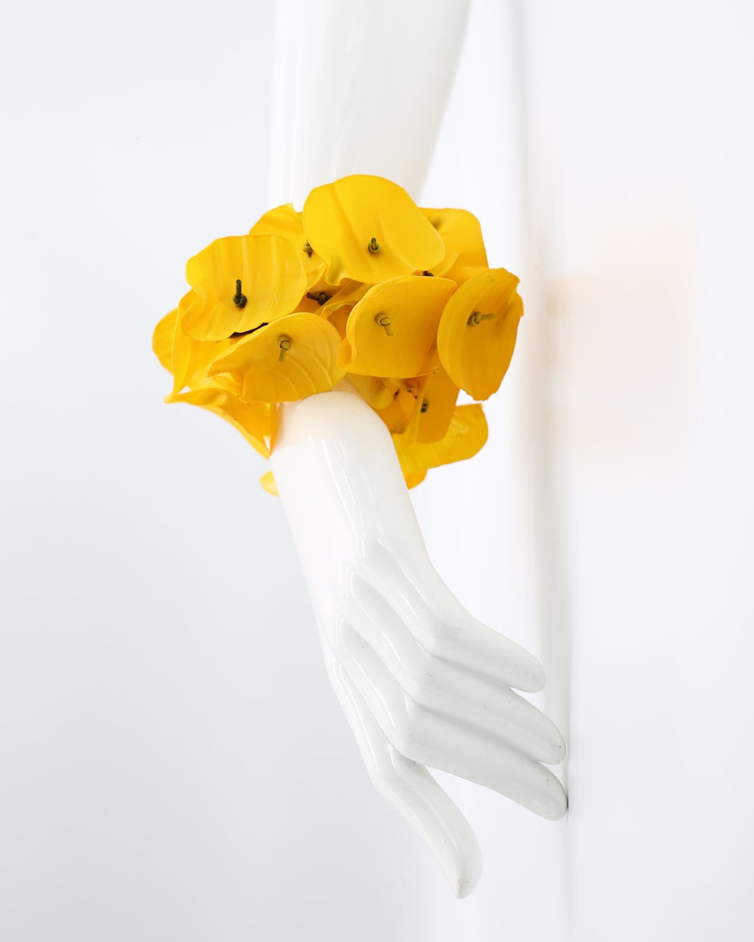 Lily Leaf Bracelet, Yellow