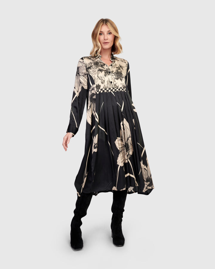 Filigree Babydoll Shirtdress, Mix