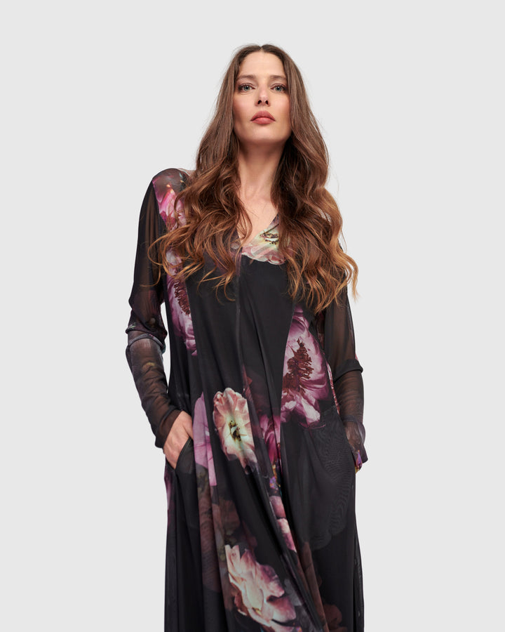 Whitney Cocoon Dress, Bloom