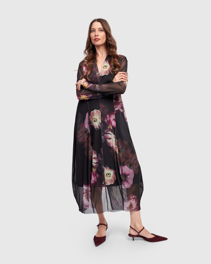 Whitney Cocoon Dress, Bloom