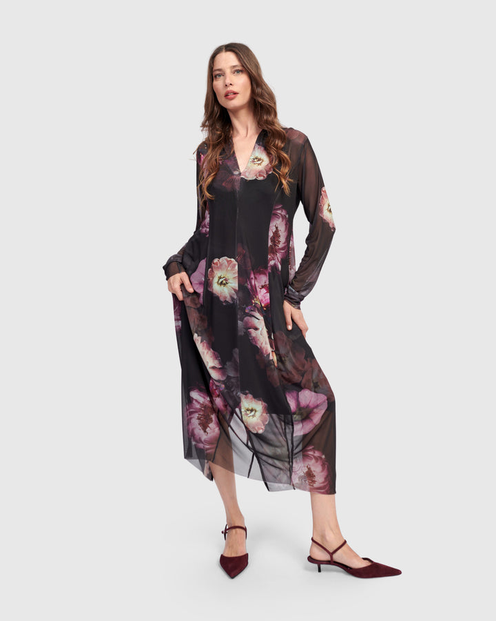 Whitney Cocoon Dress, Bloom