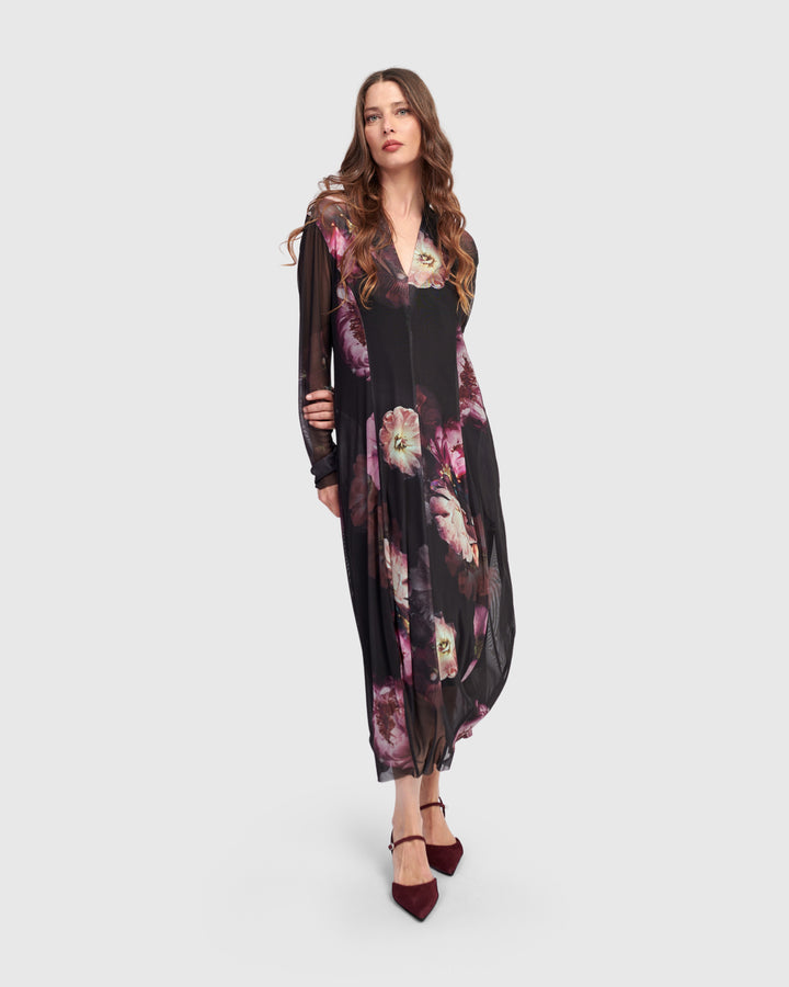 Whitney Cocoon Dress, Bloom