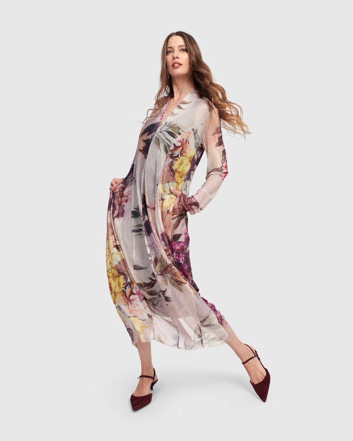 Ella Cocoon Dress, Floral