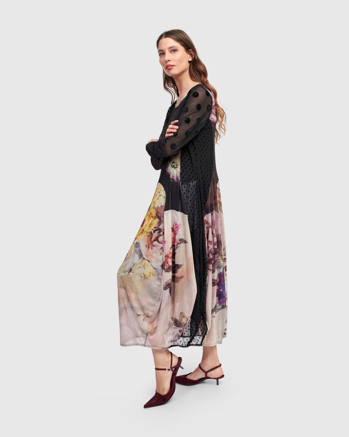 Chaka Crew Cocoon Dress, Mix