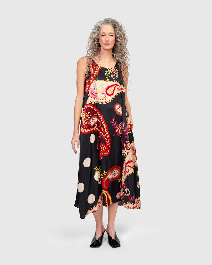 Speakeasy Sleeveless Dress, Fiesta