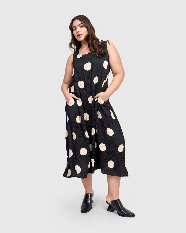 Jazz Midi Dress, Moon