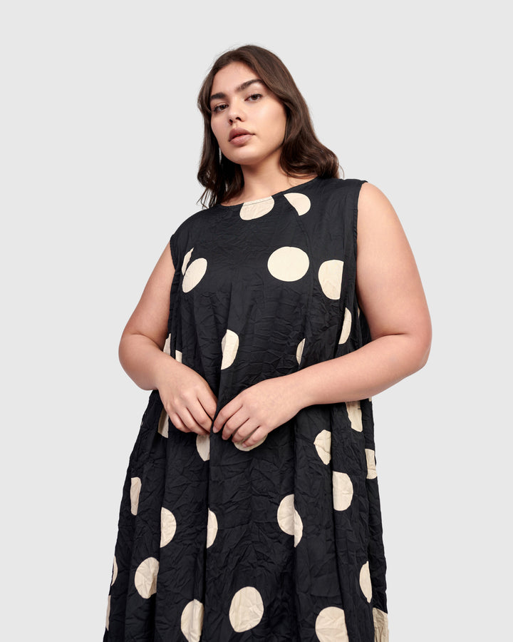 Jazz Midi Dress, Moon