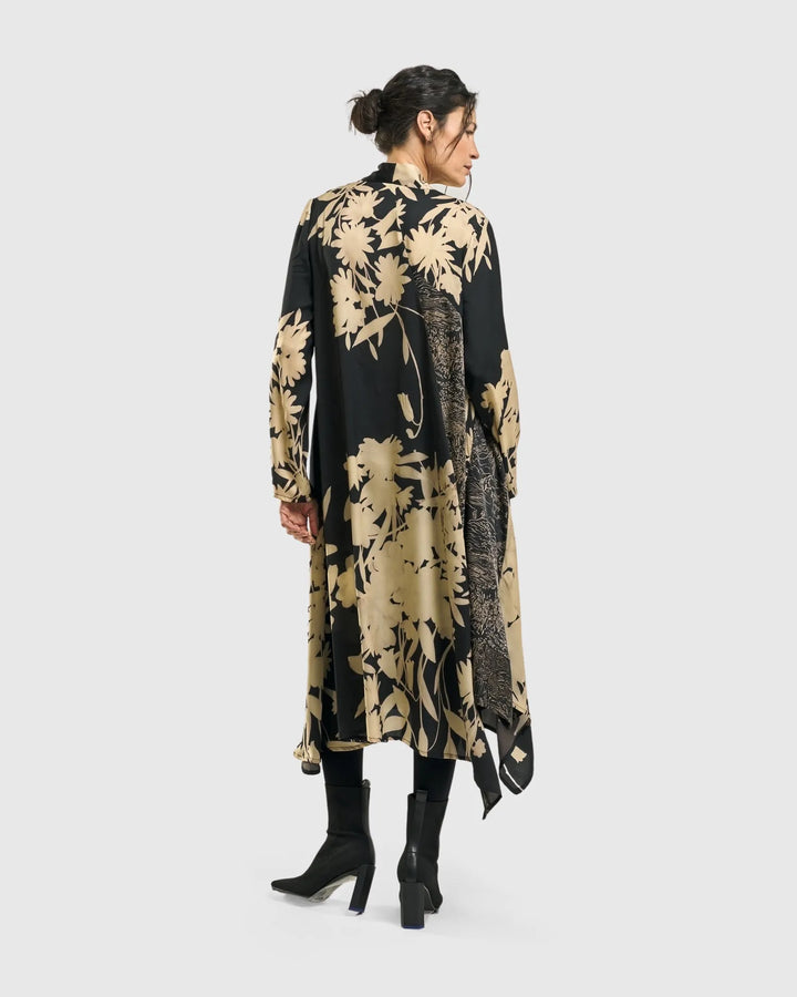 Gaia A-Line Trapeze Dress, Floral