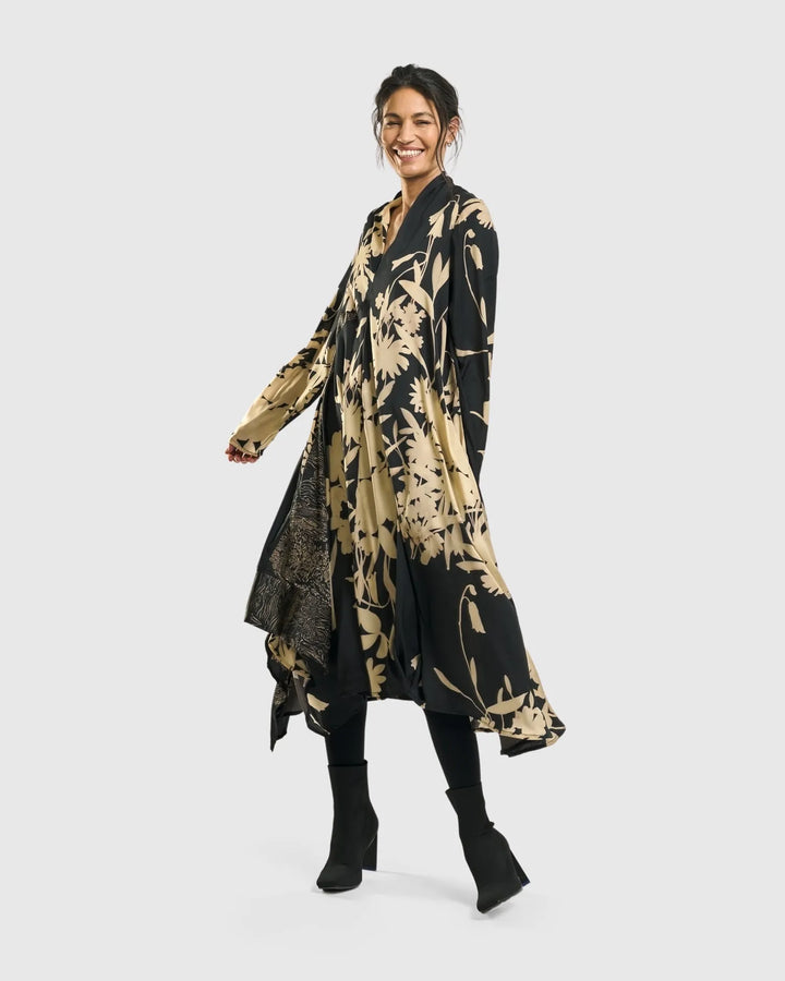 Gaia A-Line Trapeze Dress, Floral