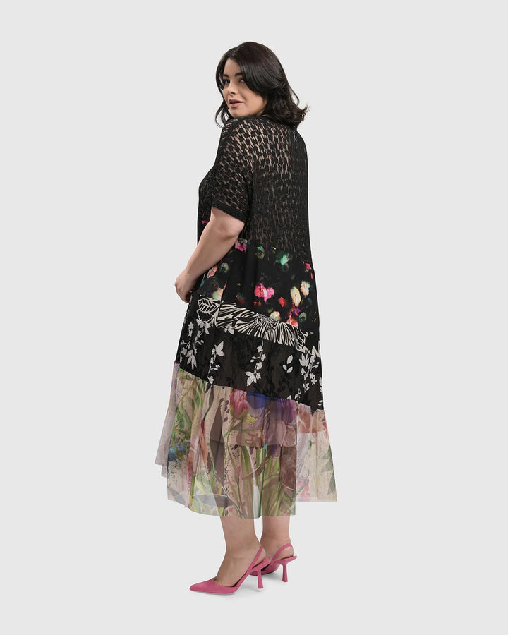 ADALINE TIERED MAXI DRESS, FLORAL