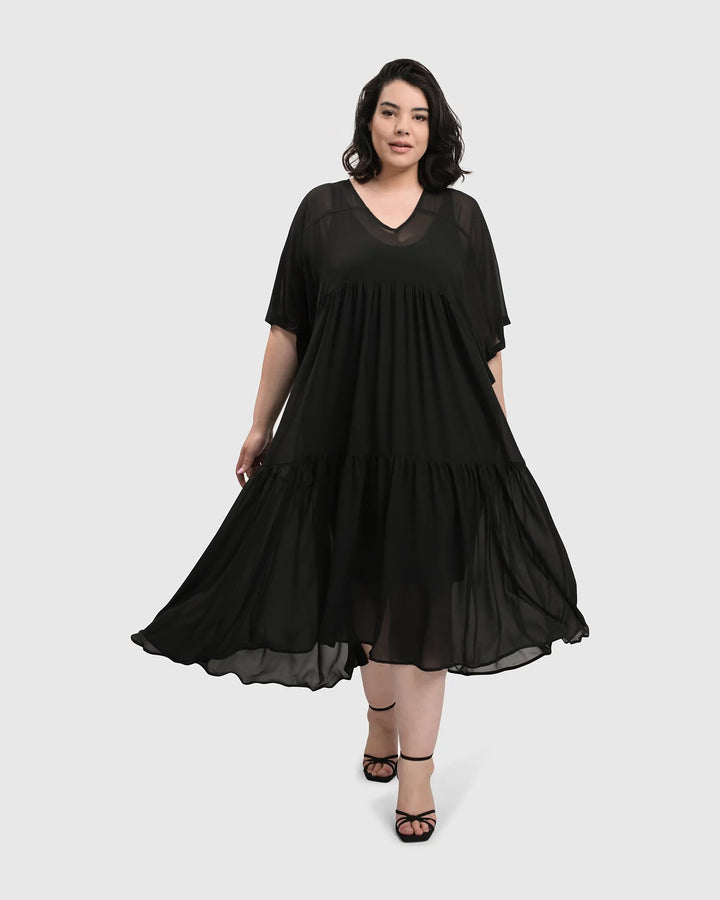 CULTURED CLUB MAXI DRESS, LACE