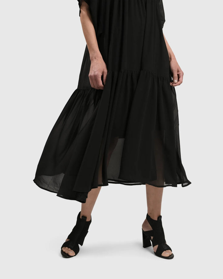CULTURED CLUB MAXI DRESS, LACE