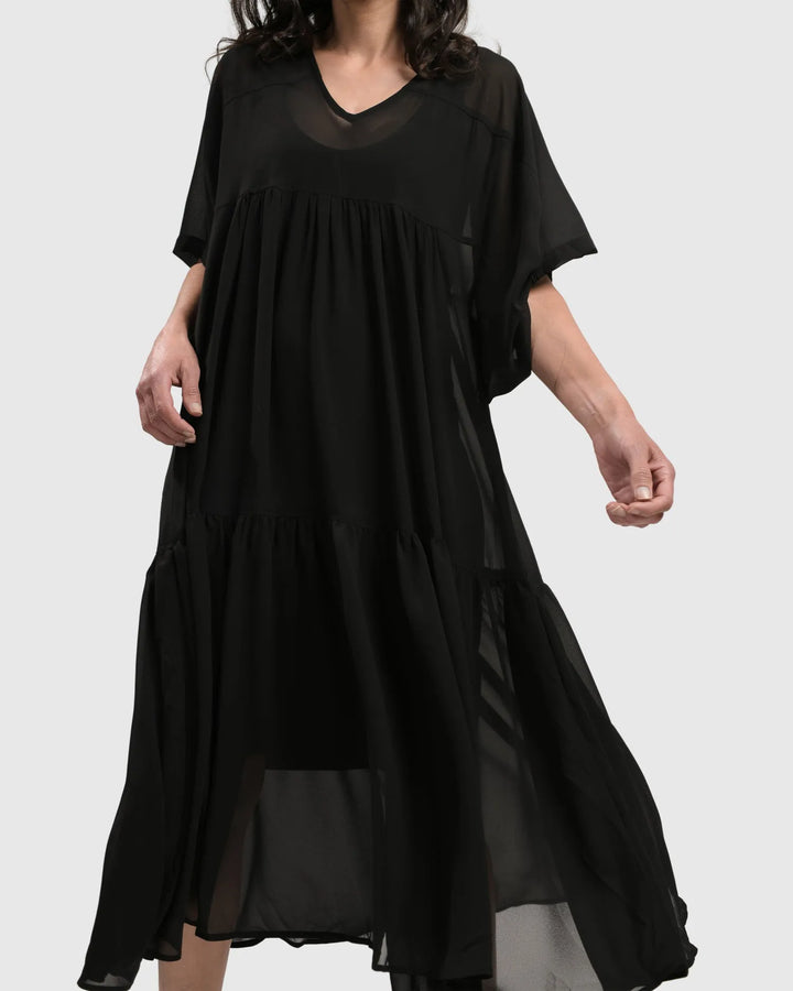 CULTURED CLUB MAXI DRESS, LACE