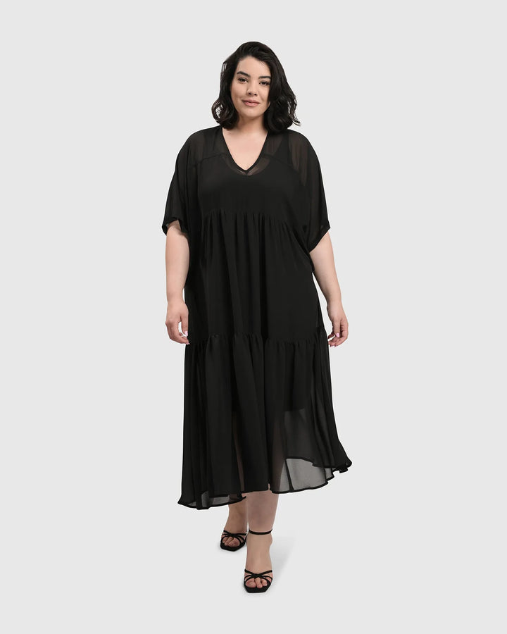 CULTURED CLUB MAXI DRESS, LACE