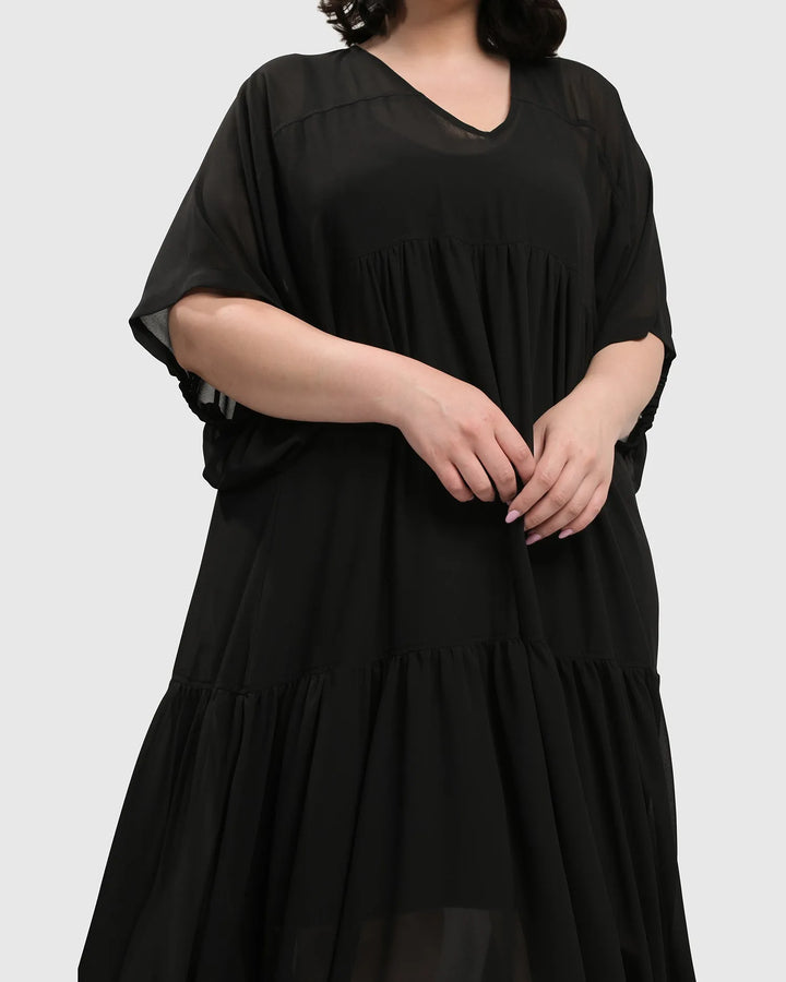 CULTURED CLUB MAXI DRESS, LACE