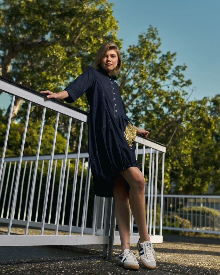 Winona Wonderful Dress, Denim