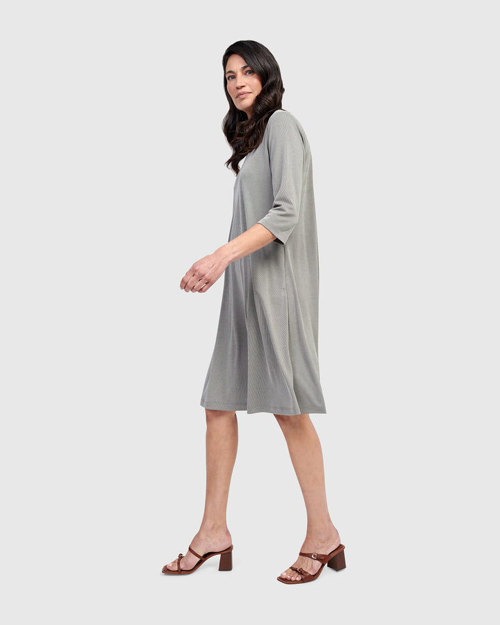Essential Relaxed Dress, Saladine
