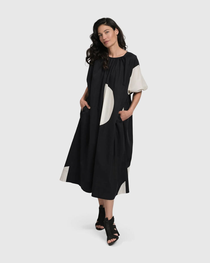 DEBBIE MUUMUU DRESS, MONO