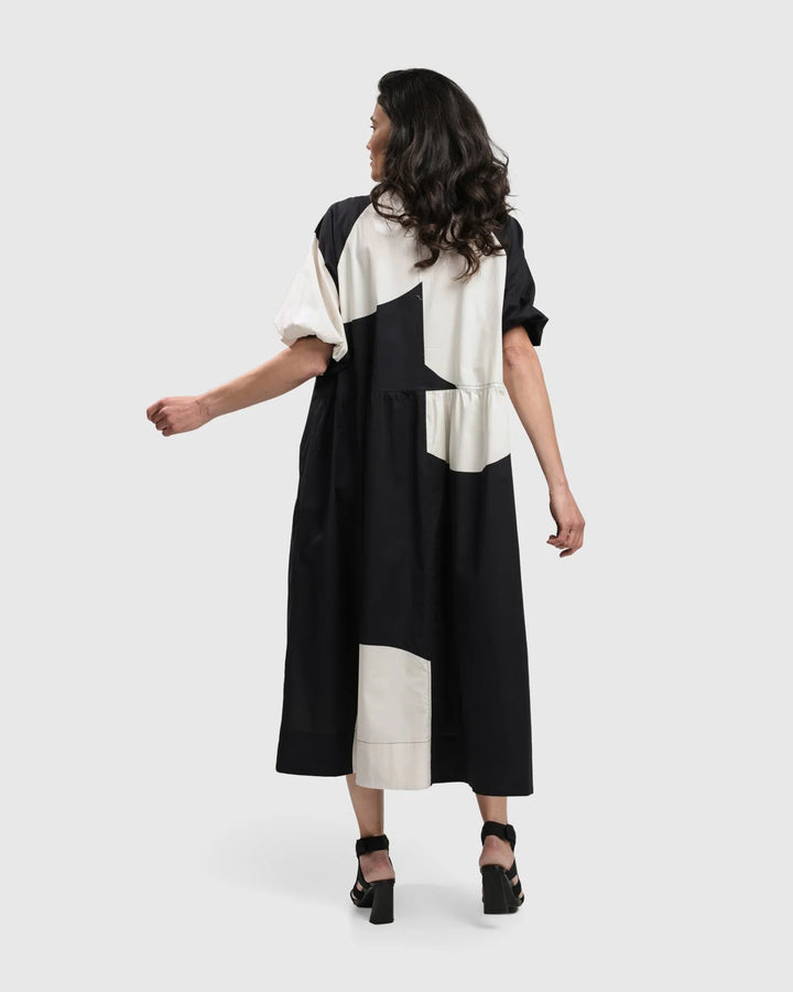 DEBBIE MUUMUU DRESS, MONO