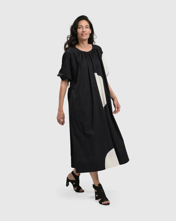 DEBBIE MUUMUU DRESS, MONO