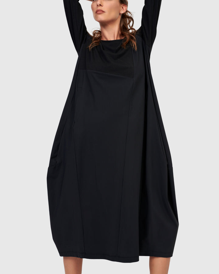 Tekbika Trek Dress, Black