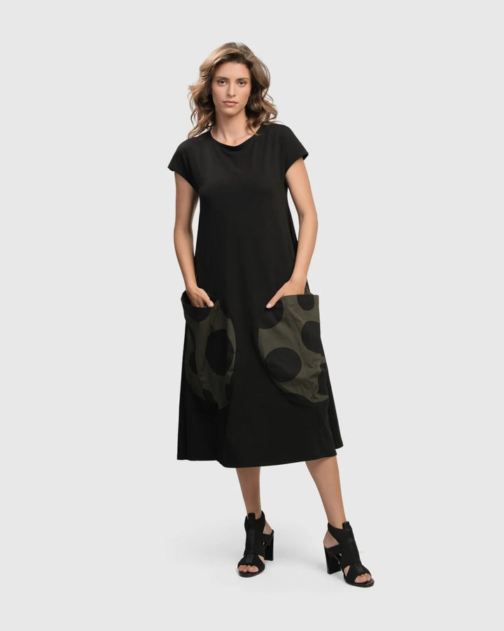 Urban Melody Midi Dress, Khaki