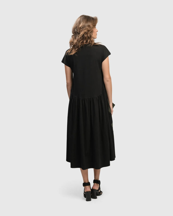 Urban Melody Midi Dress, Khaki